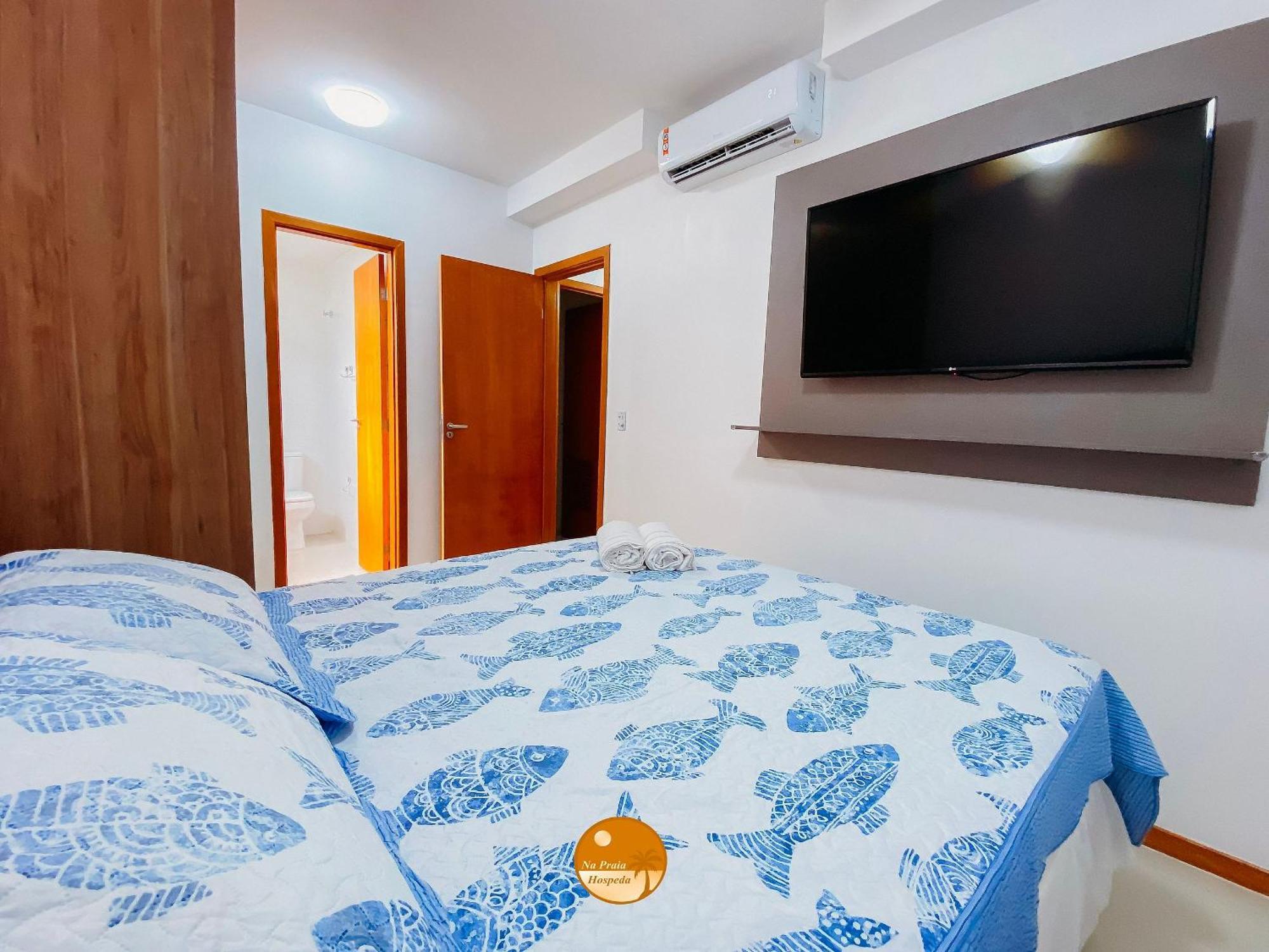 Residencial Verano - Pe Na Areia, Piscina Borda Infinita, Portaria 24 Hs Salvador Cameră foto